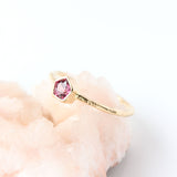 Rhodolite Garnet & 14k gold ring - The Estelle Ring