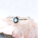 Bi-Colour Sapphire & 14k Gold Ring - The Petite Delphine Ring